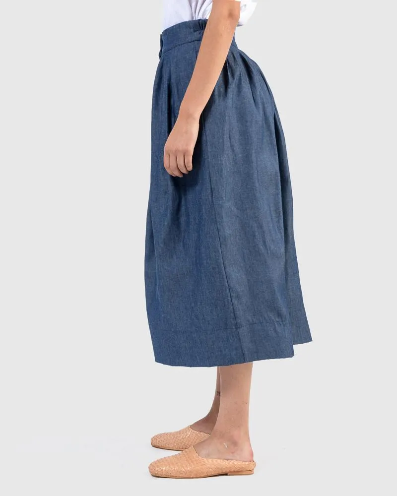 Nao Skirt in Denim