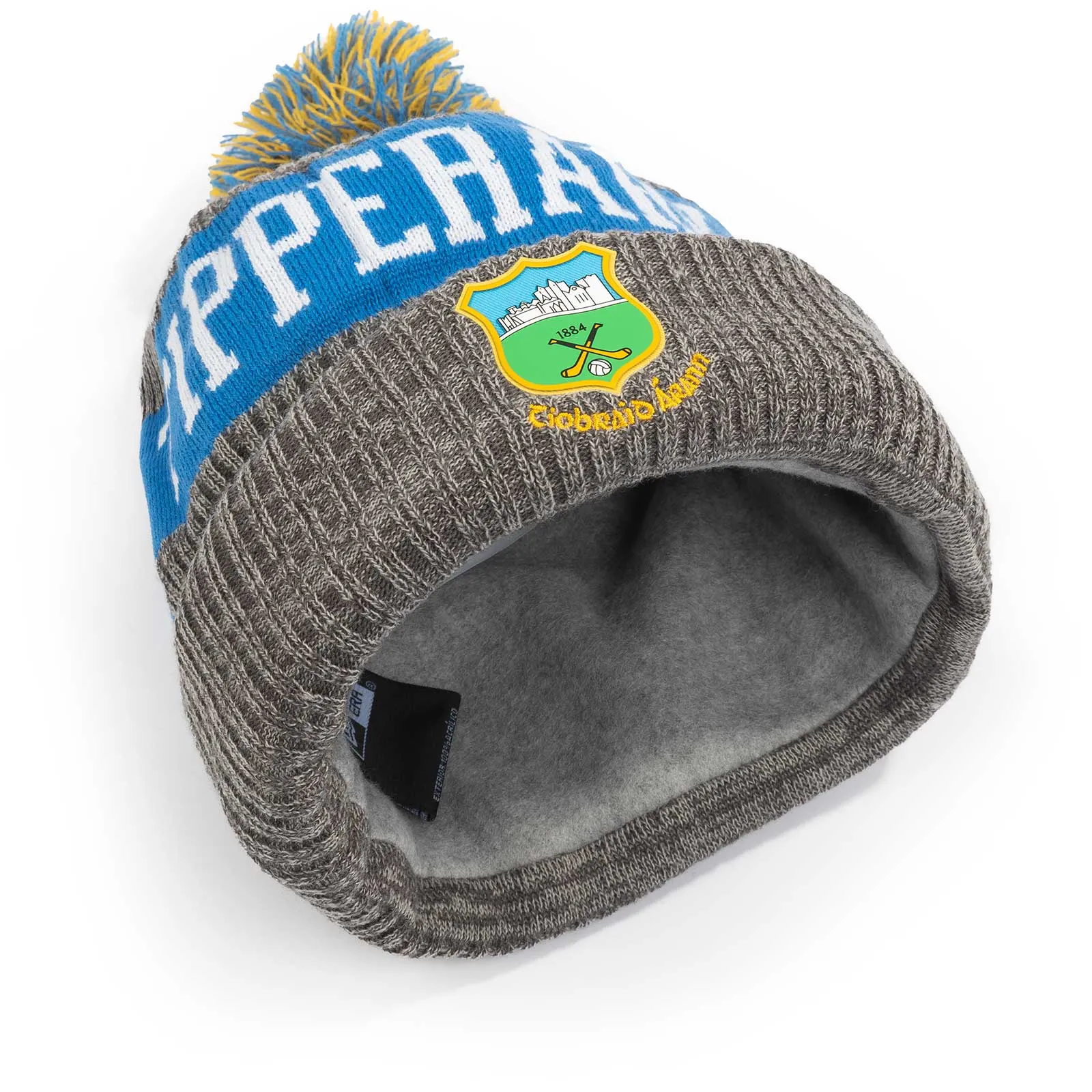 New Era Tipperary Winter Knit Bobble Blu