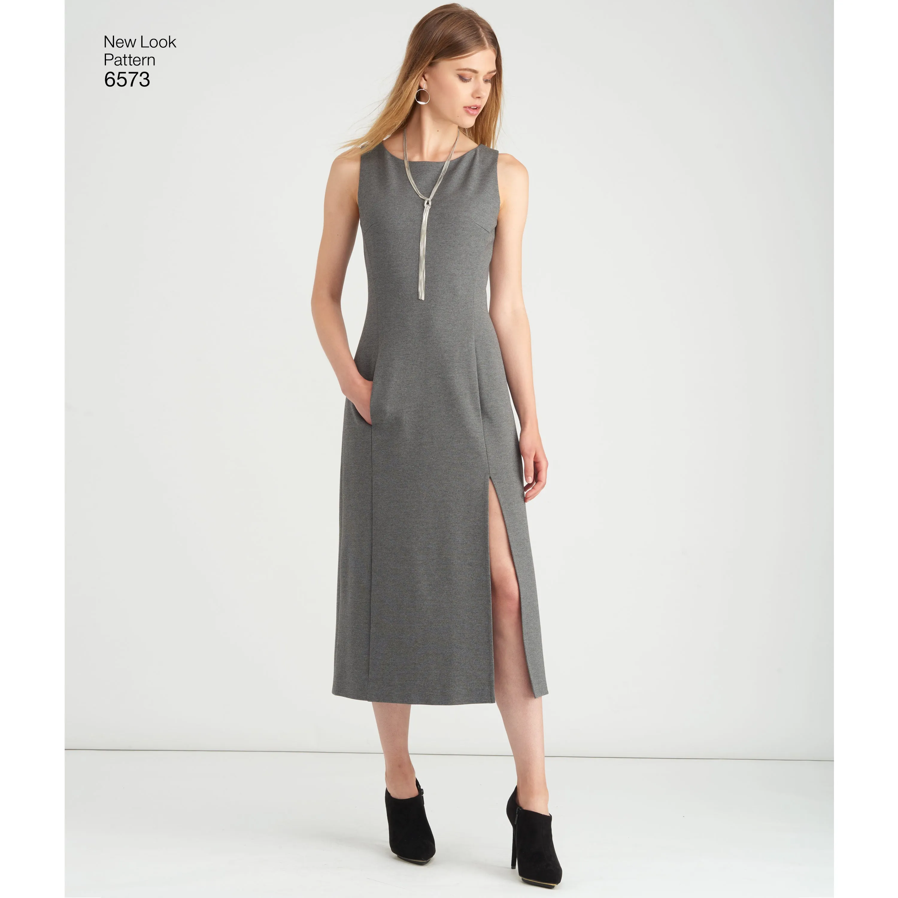 Newlook Pattern 6573 Misses' Dress and Wrap