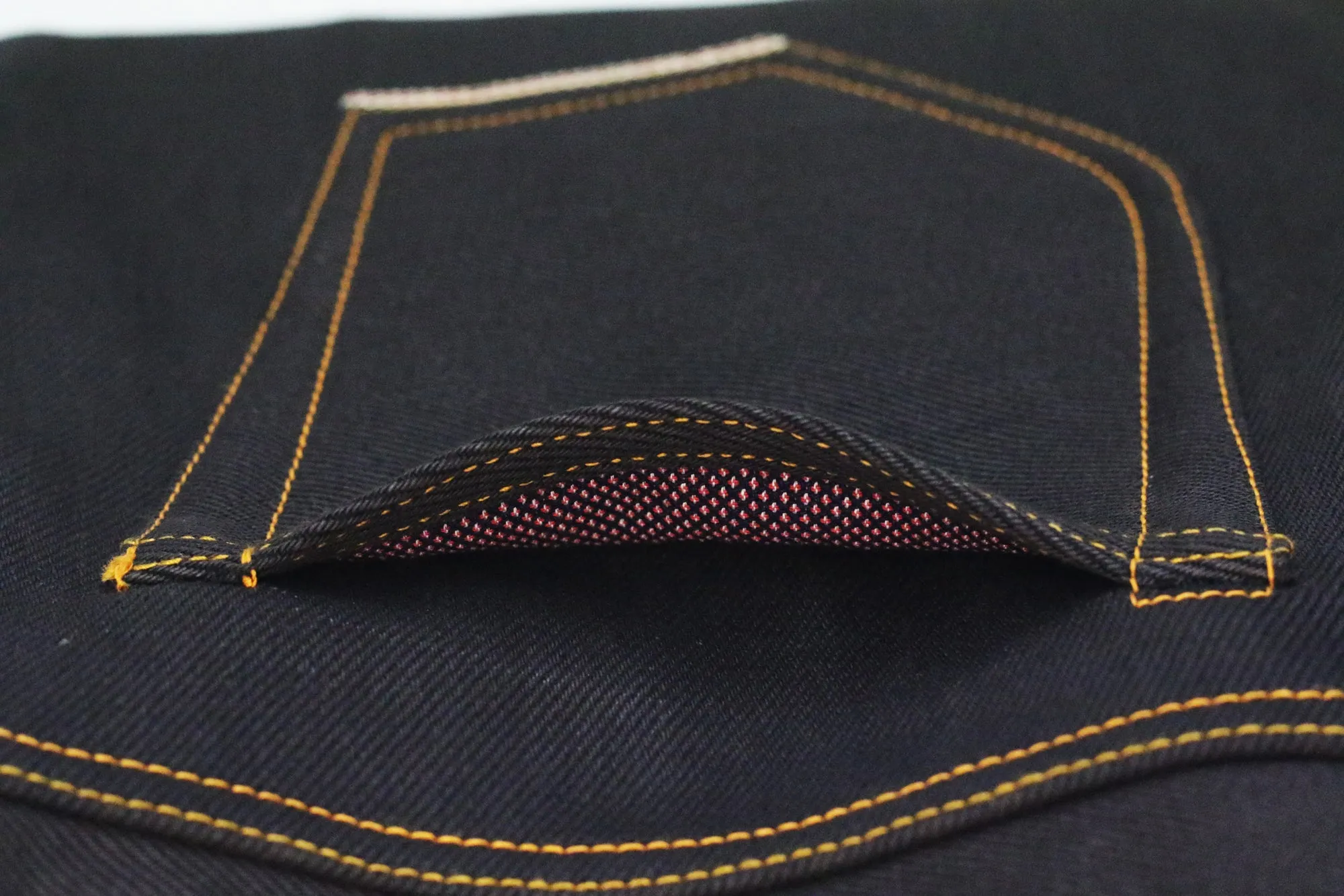 NP007 - MYSTERIOUS INDIGO x BLACK SELVEDGE DENIM 20oz