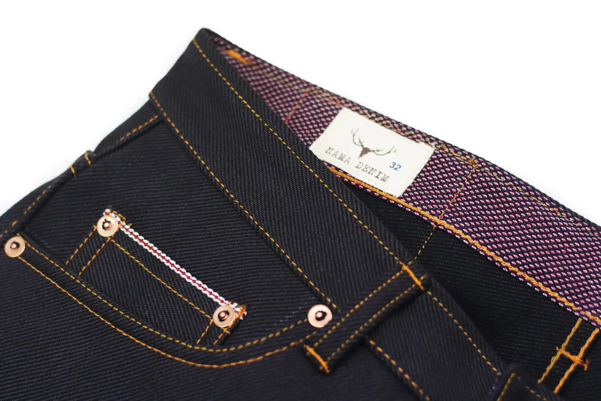 NP007 - MYSTERIOUS INDIGO x BLACK SELVEDGE DENIM 20oz