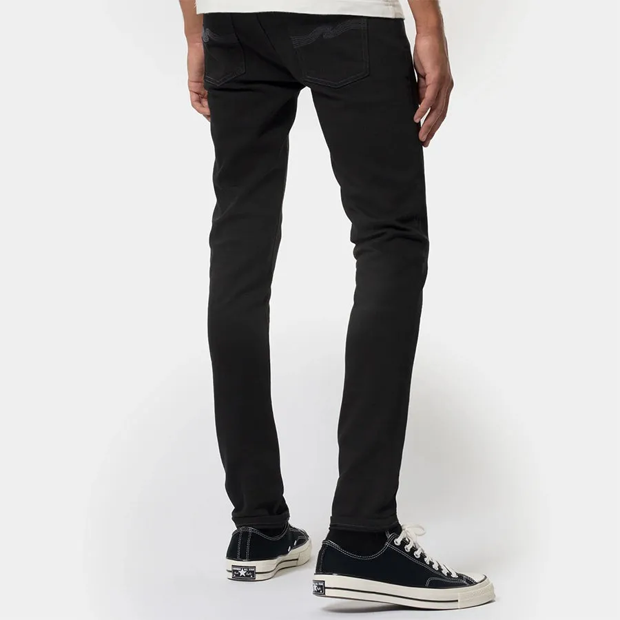 Nudie Jeans - Tight Terry Jeans in Everblack