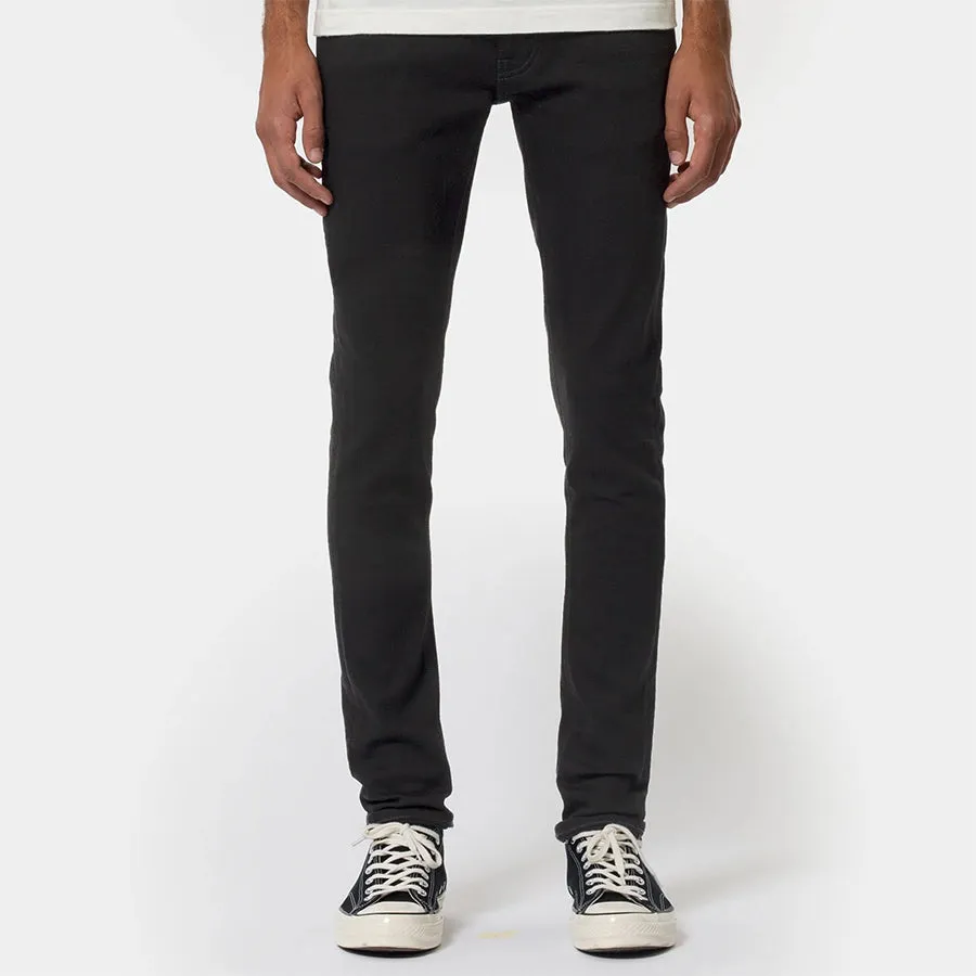 Nudie Jeans - Tight Terry Jeans in Everblack