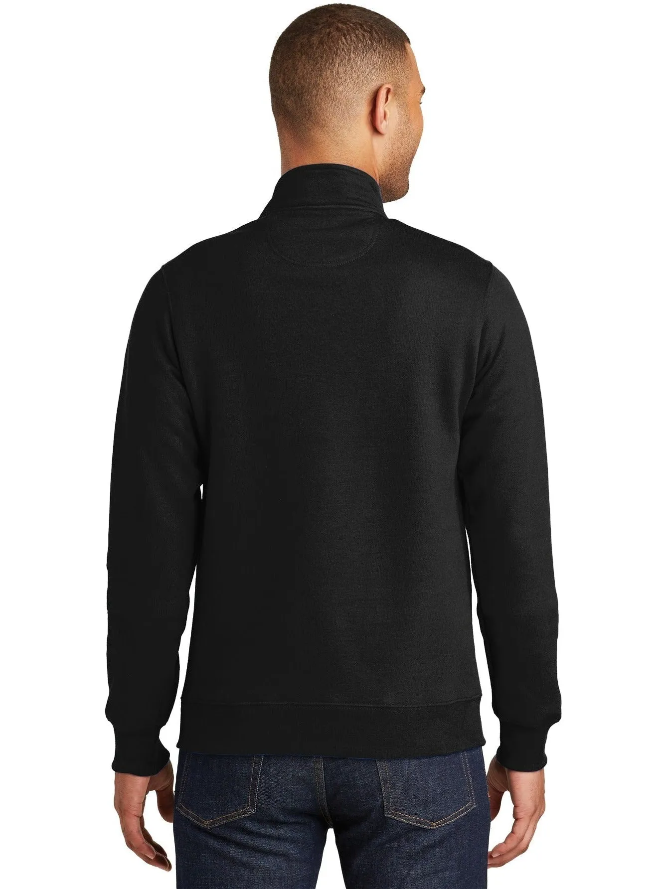 OUTLET-Port & Company Fan Favorite Fleece 1/4-Zip Pullover Sweatshirt