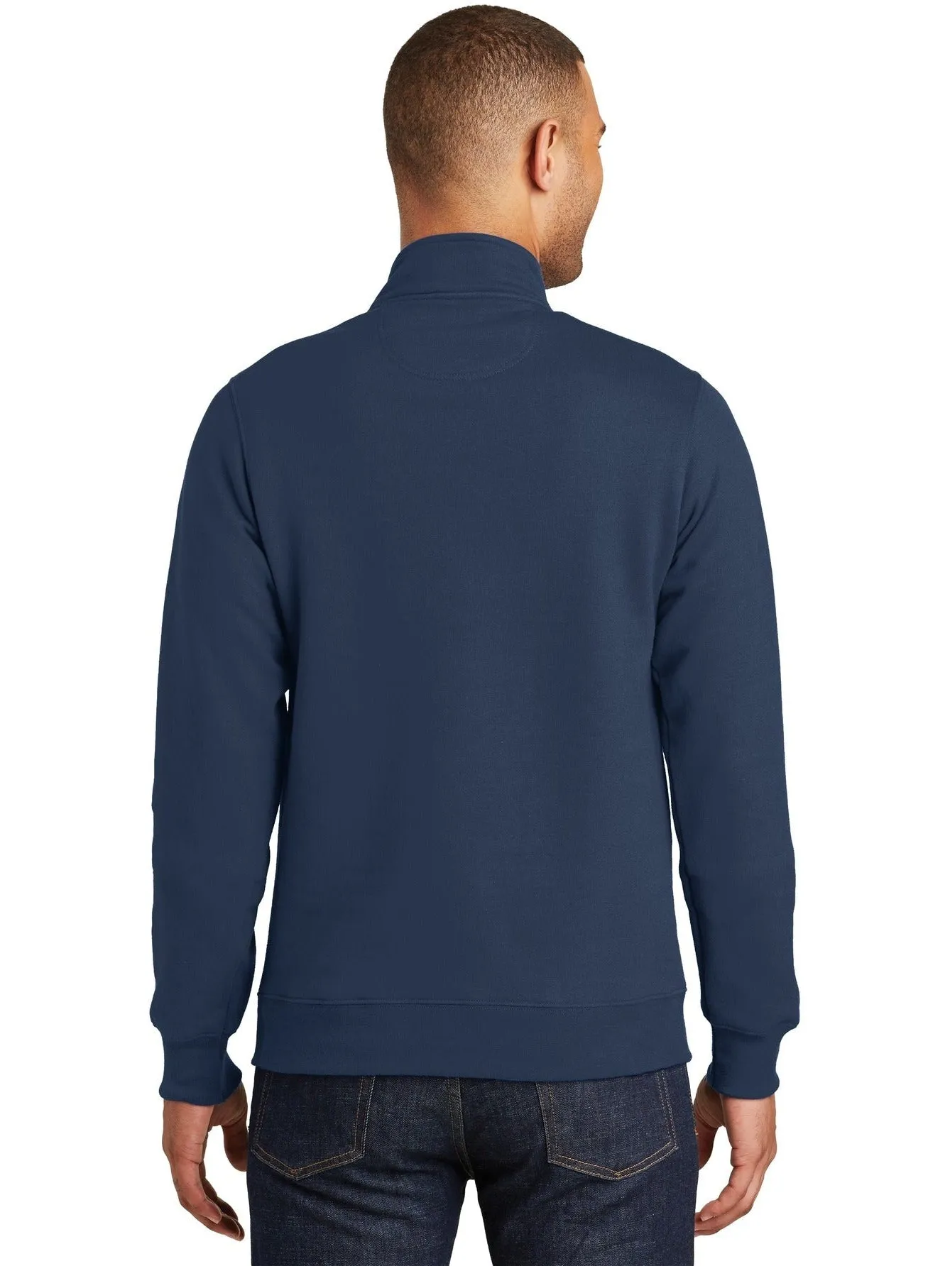 OUTLET-Port & Company Fan Favorite Fleece 1/4-Zip Pullover Sweatshirt