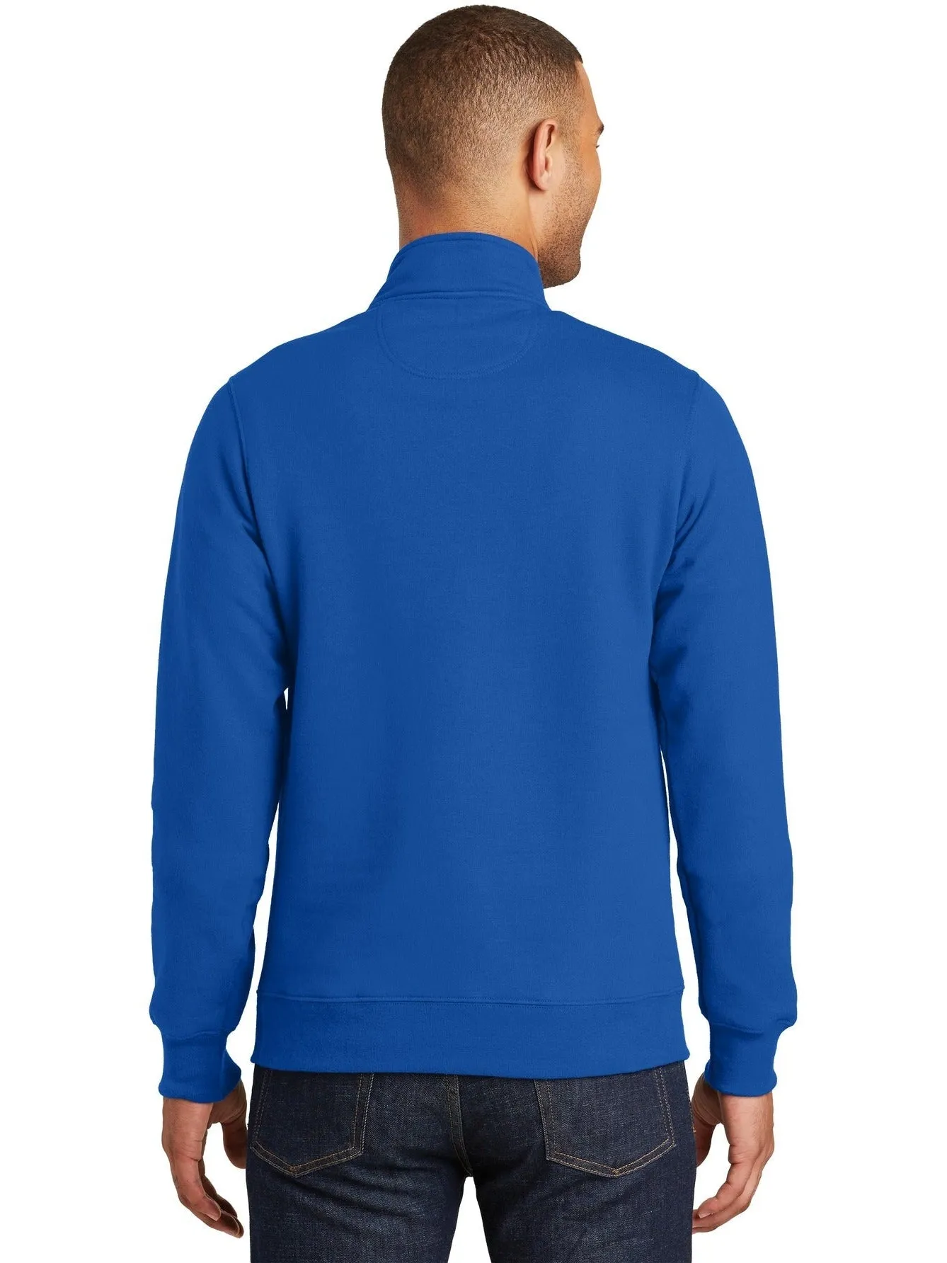 OUTLET-Port & Company Fan Favorite Fleece 1/4-Zip Pullover Sweatshirt