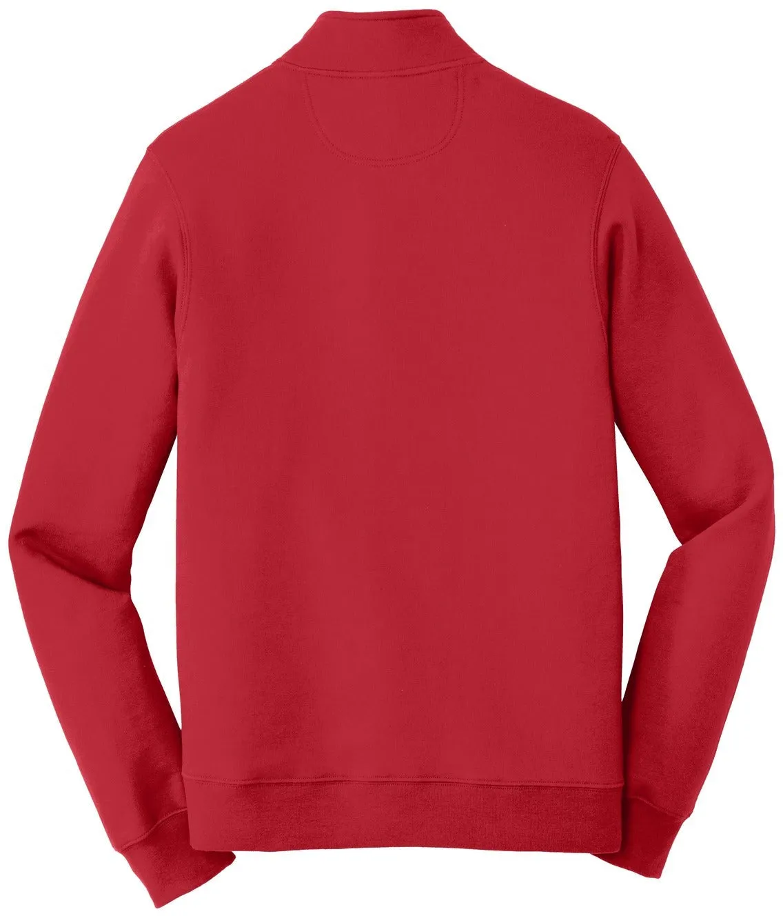 OUTLET-Port & Company Fan Favorite Fleece 1/4-Zip Pullover Sweatshirt