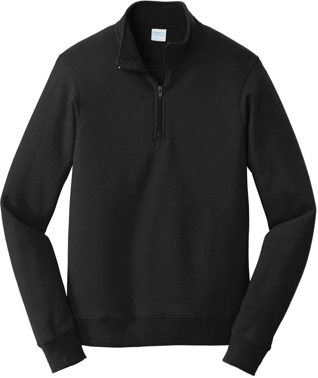 OUTLET-Port & Company Fan Favorite Fleece 1/4-Zip Pullover Sweatshirt