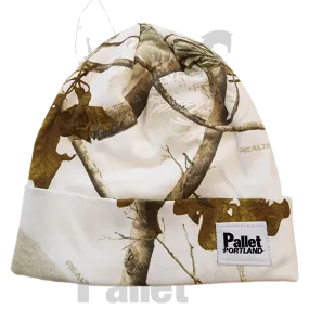 Pallet Portland -"Realtree Snow Camo Beanie" -Size OS