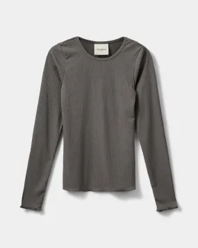 PATRICIASY T-SHIRT LONG SLEEVE - Grey