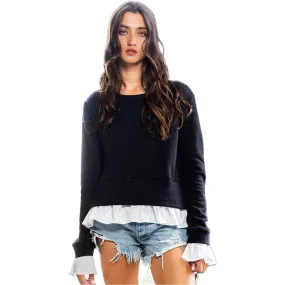 Peplum Sweatshirt