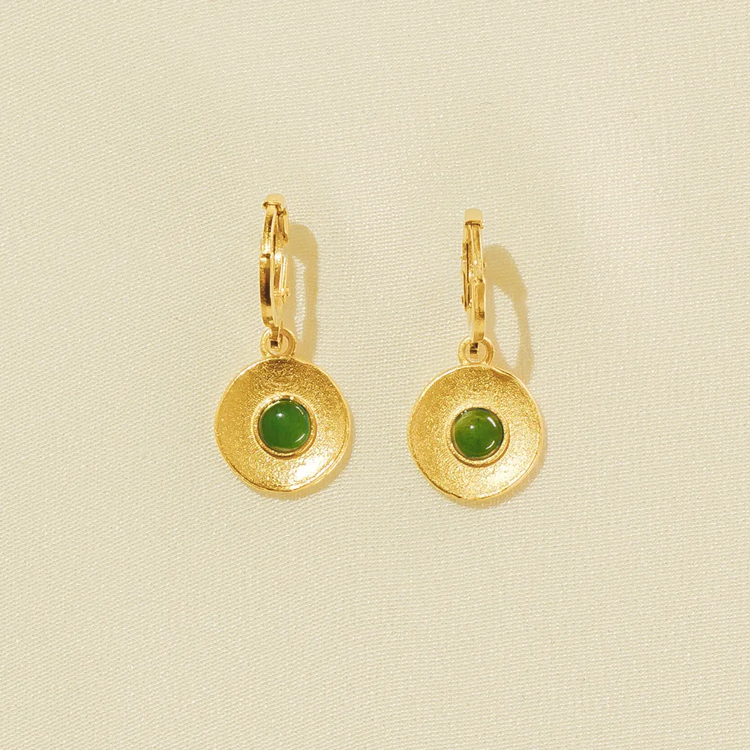 Petrus Green Earrings