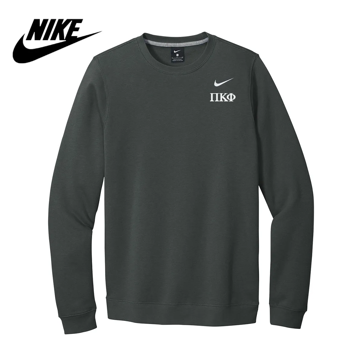 Pi Kapp Nike Embroidered Crewneck