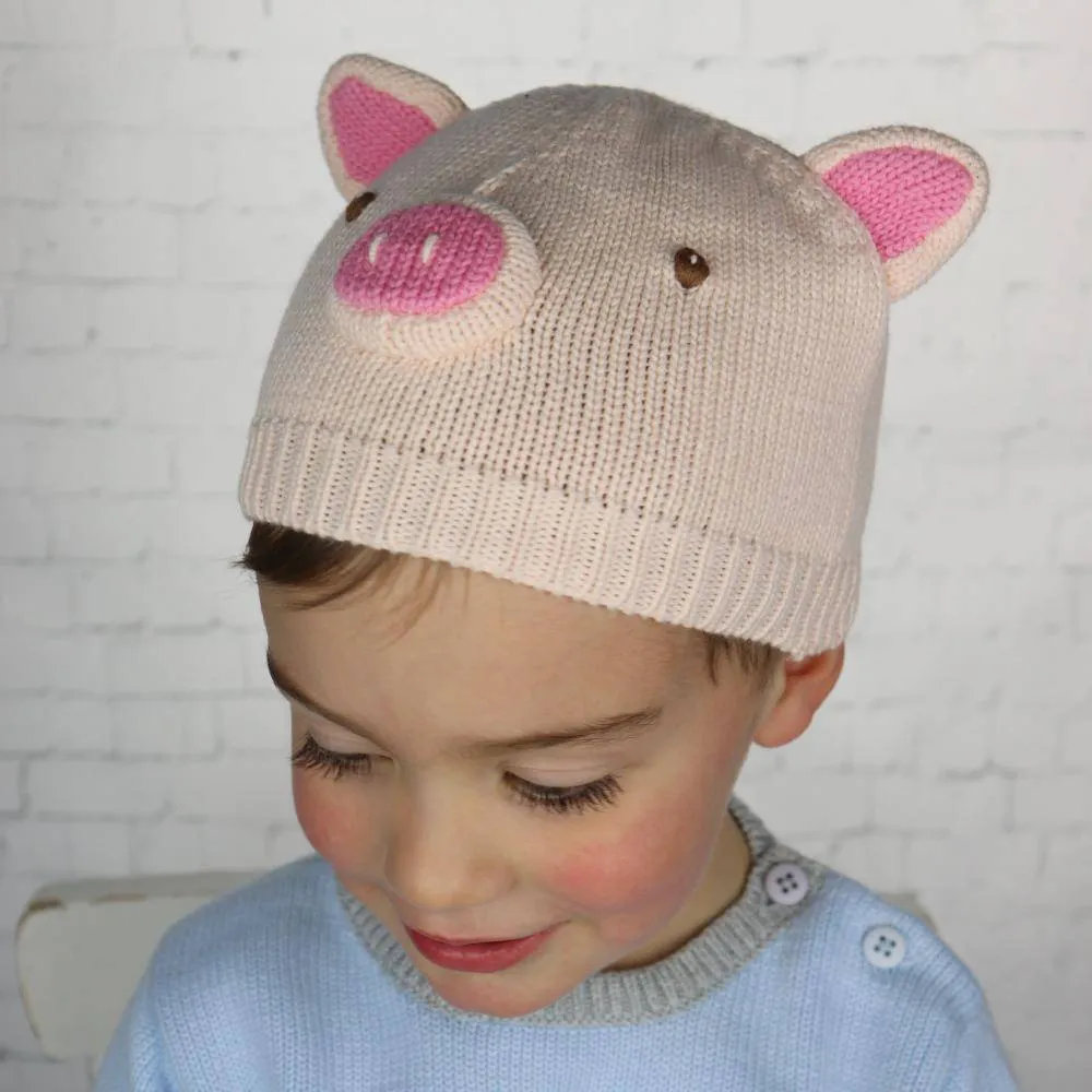 Pig Knit Hat