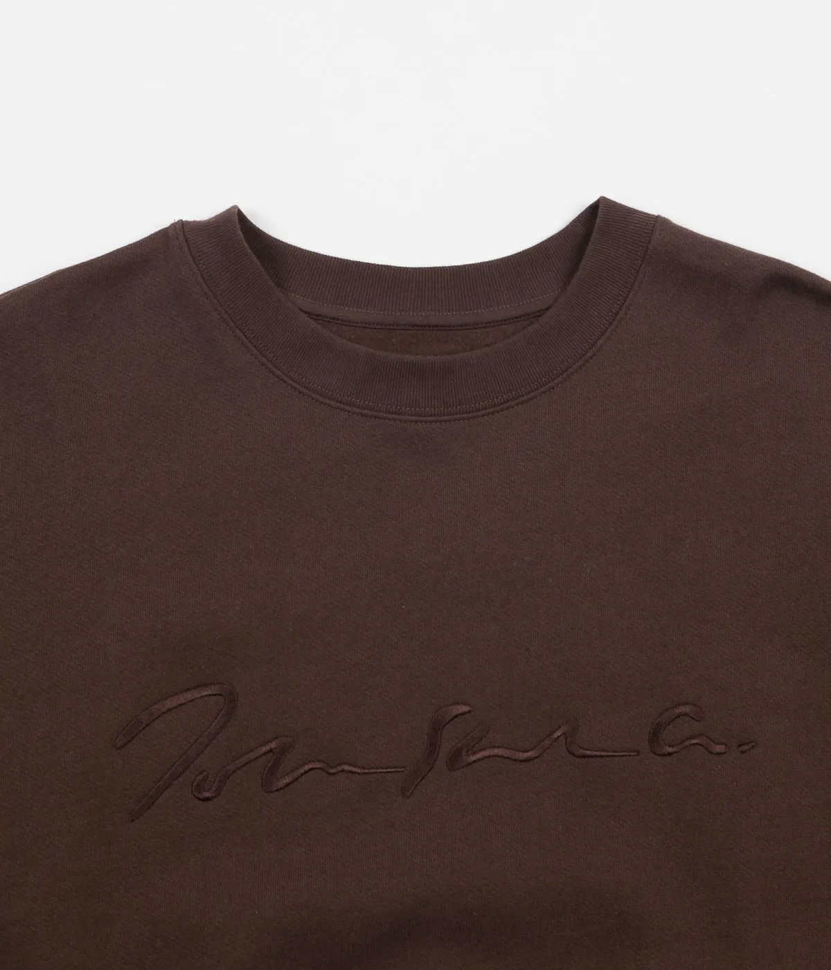 Polar Signature Crewneck Sweatshirt - Brown