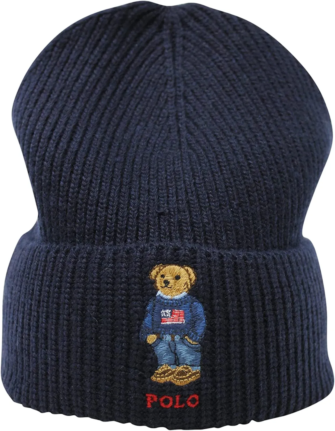 Polo Ralph Lauren Men's Solid Holiday Bear Hat 033