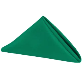 Polyester Napkin 20"x20" - Emerald Green