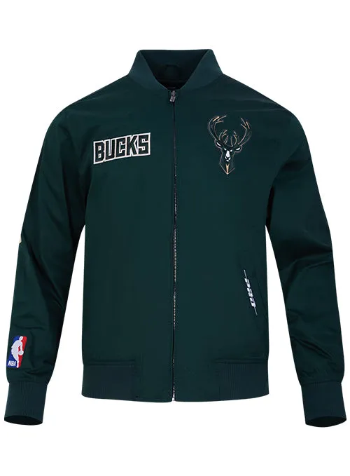 Pro Standard Wingspan Milwaukee Bucks Twill Jacket