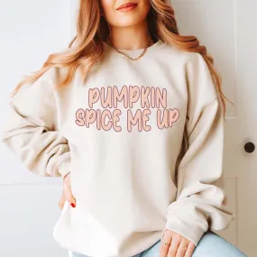 Pumpkin Spice Me Up Wholesale Graphic Sweatshirt - Quick Shipping