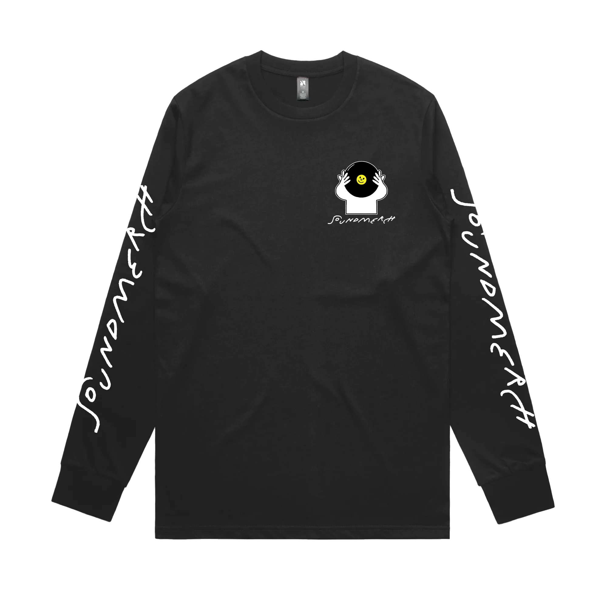 Record Head / Black Long Sleeve