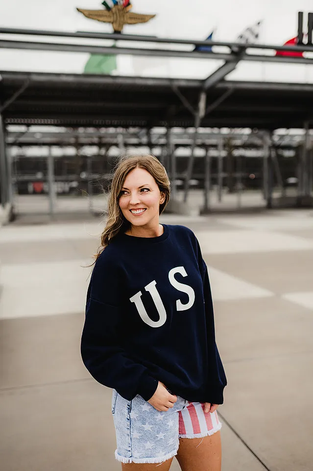 Relaxed USA Sweatshirt