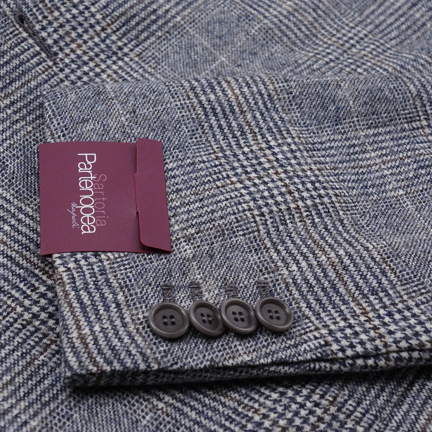 Sartoria Partenopea Blue Glen Plaid Sport Coat