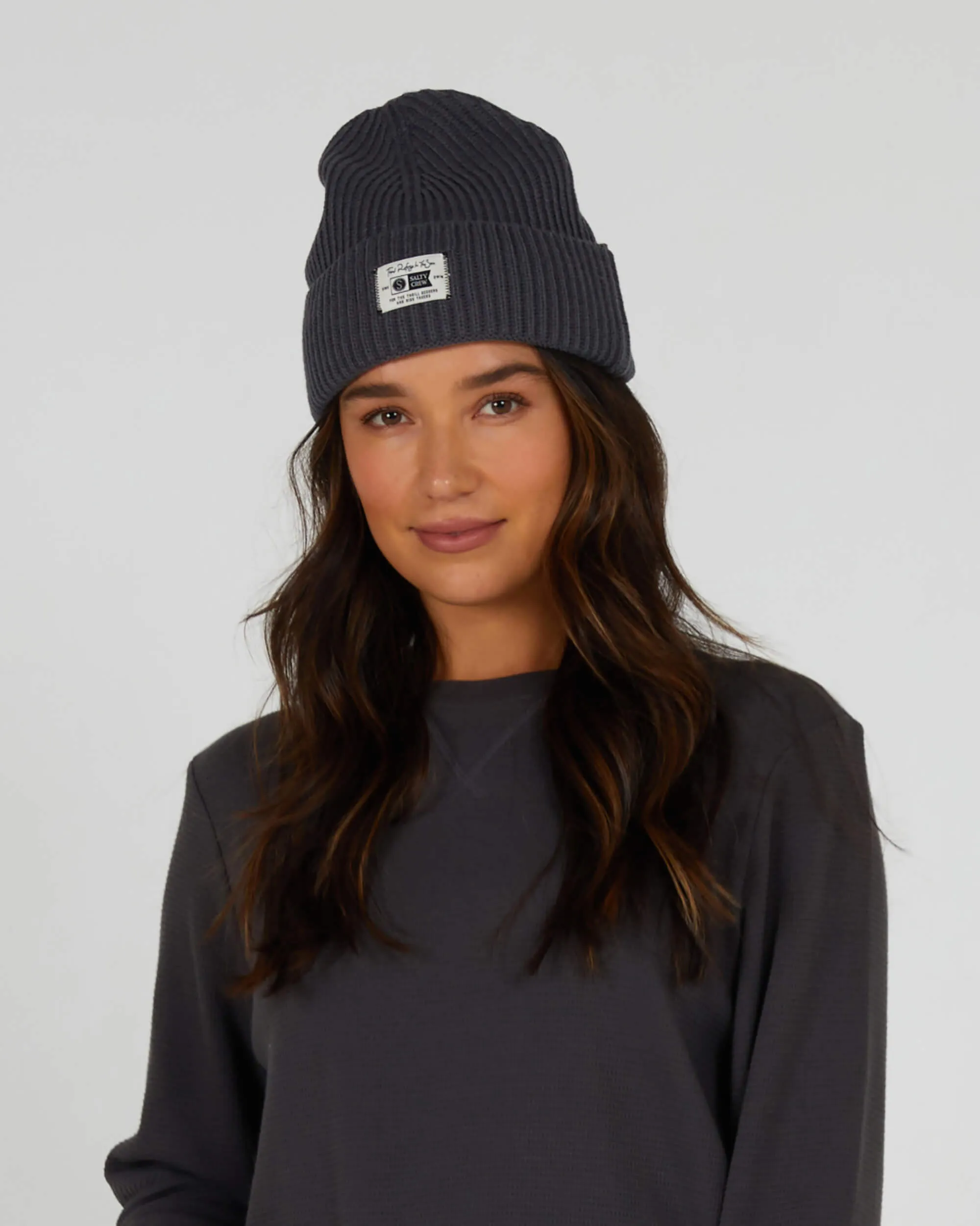 Seascape Beanie - Charcoal