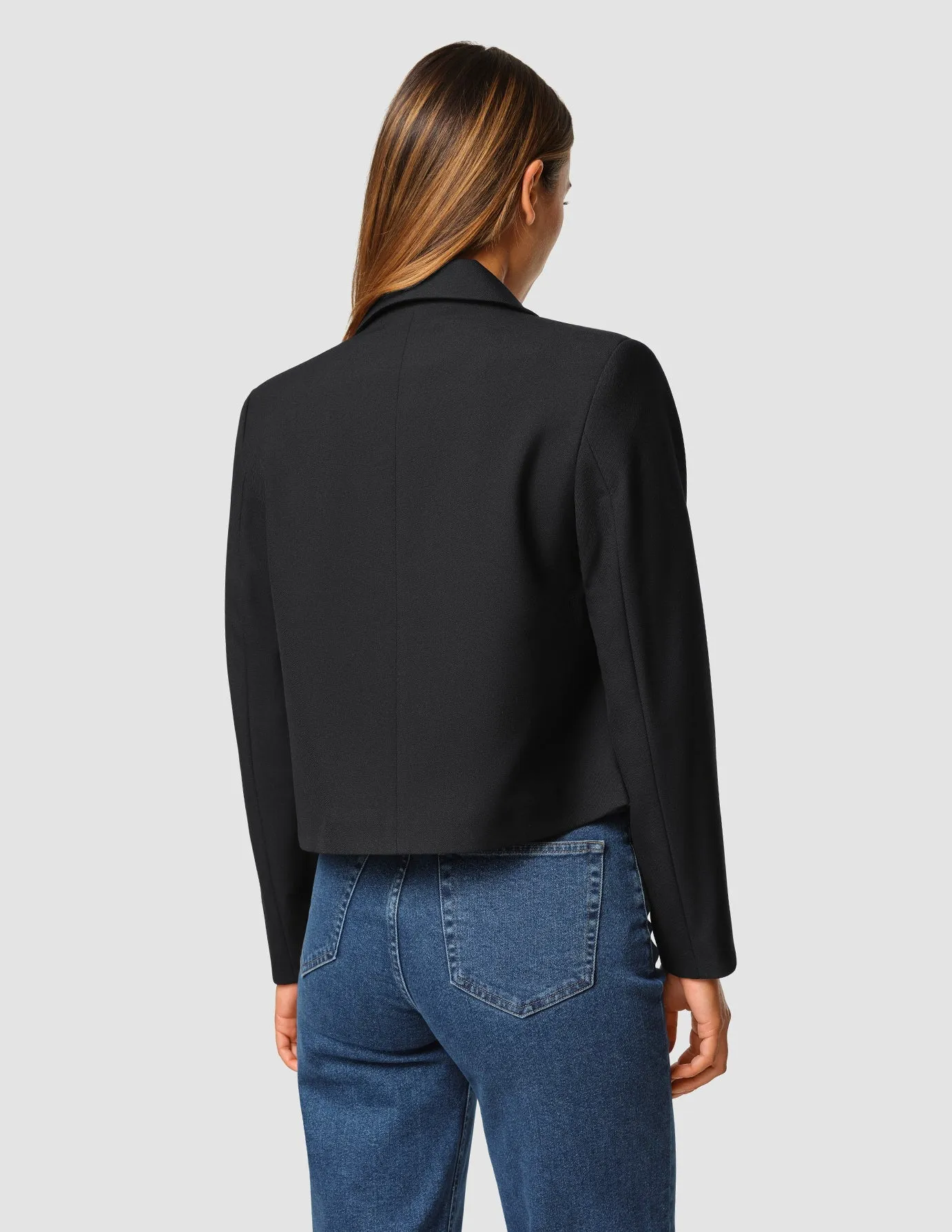 Serene Short Jacket Black