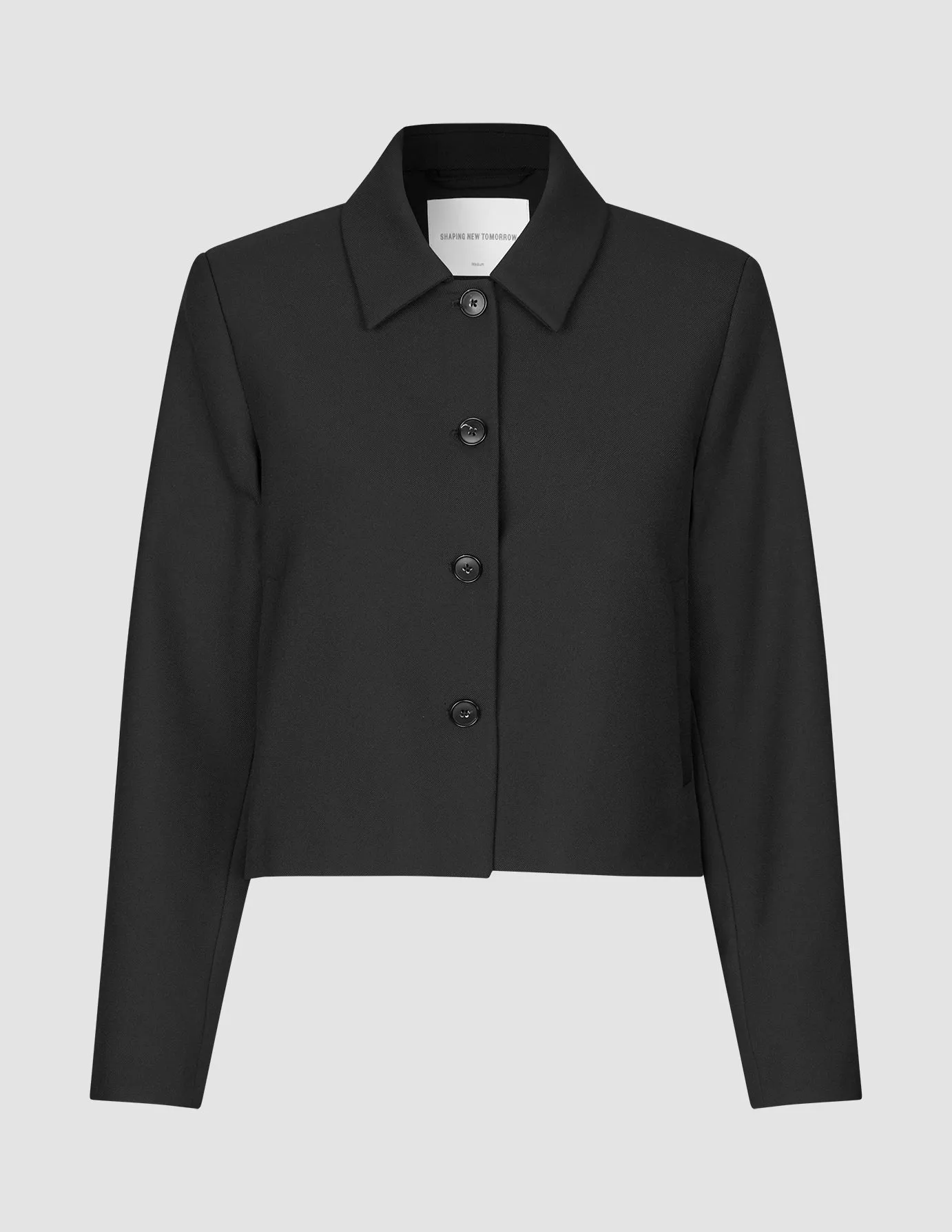 Serene Short Jacket Black