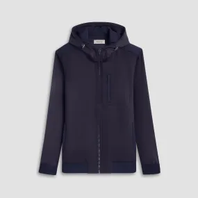 Soft Touch Performance Zip-Up Jacket With Hood