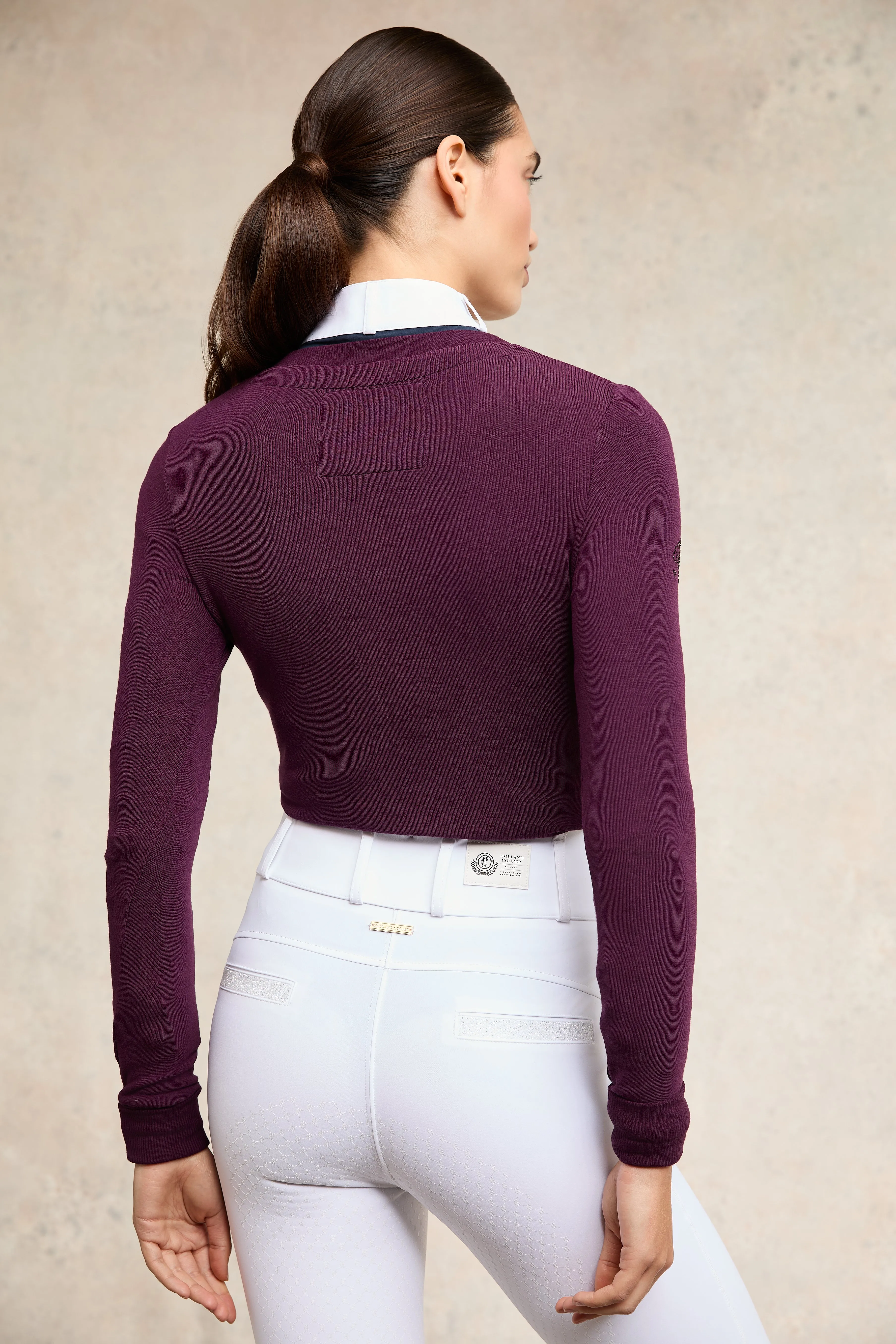 Soft Touch V-Neck (Aubergine)