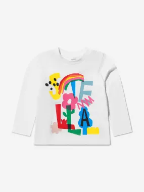 Stella McCartney Baby Girls Long Sleeve Logo T-Shirt