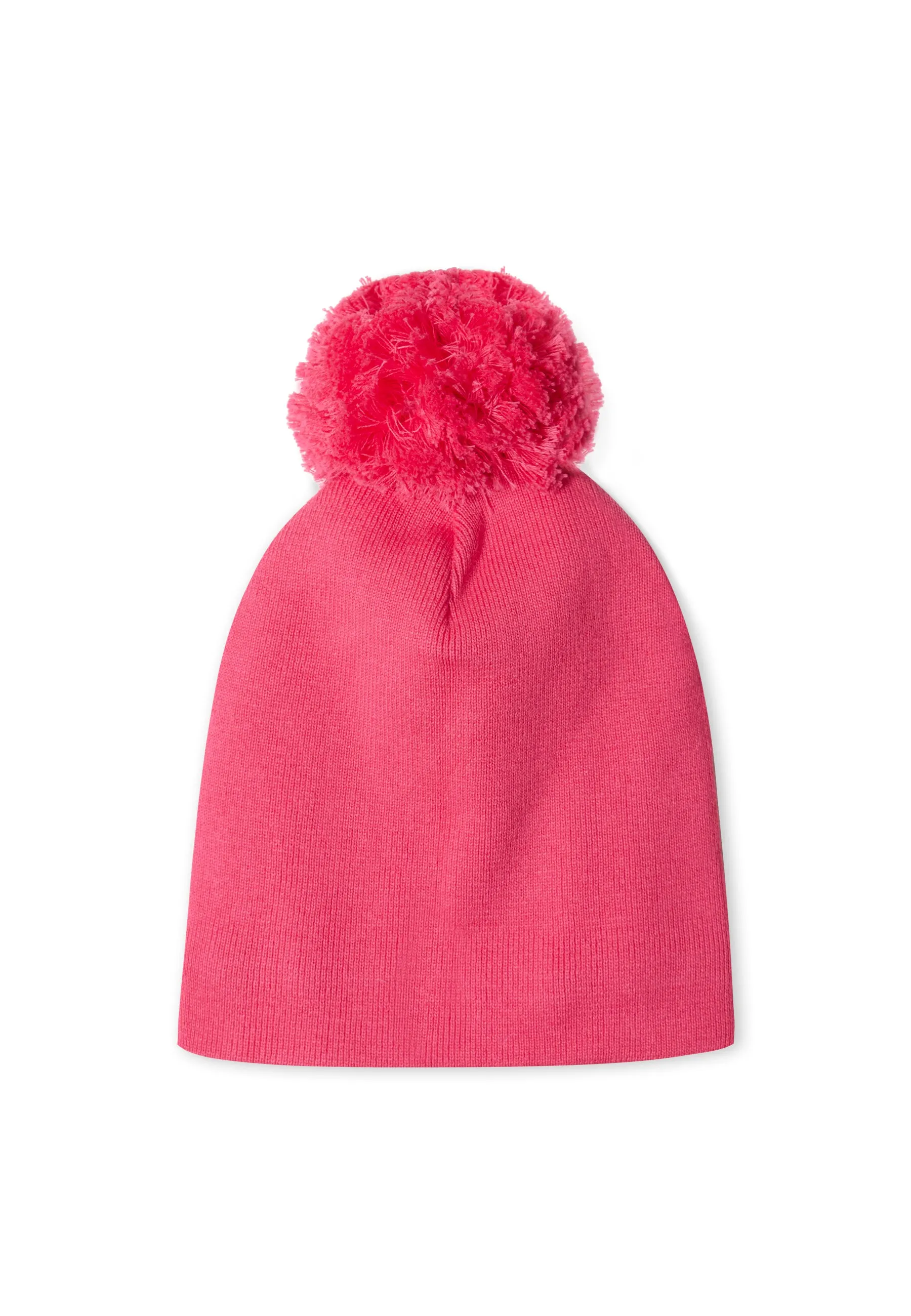 Stellou & Friends 100% Cotton Hat with Fleece Lining Beanie with Pom Pom for Toddler Kids Boys and Girls 1-3 Years Old