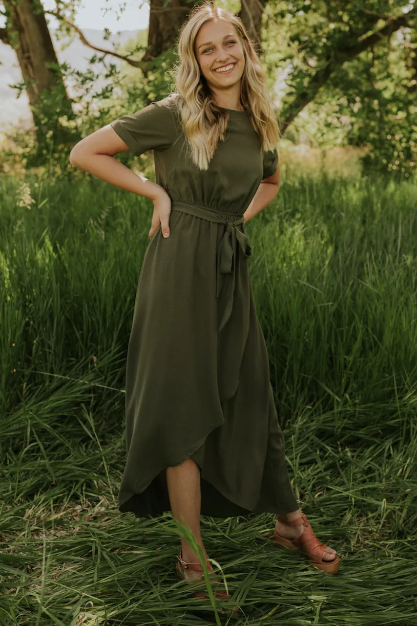 The Classic Taylor Jane Wrap Maxi