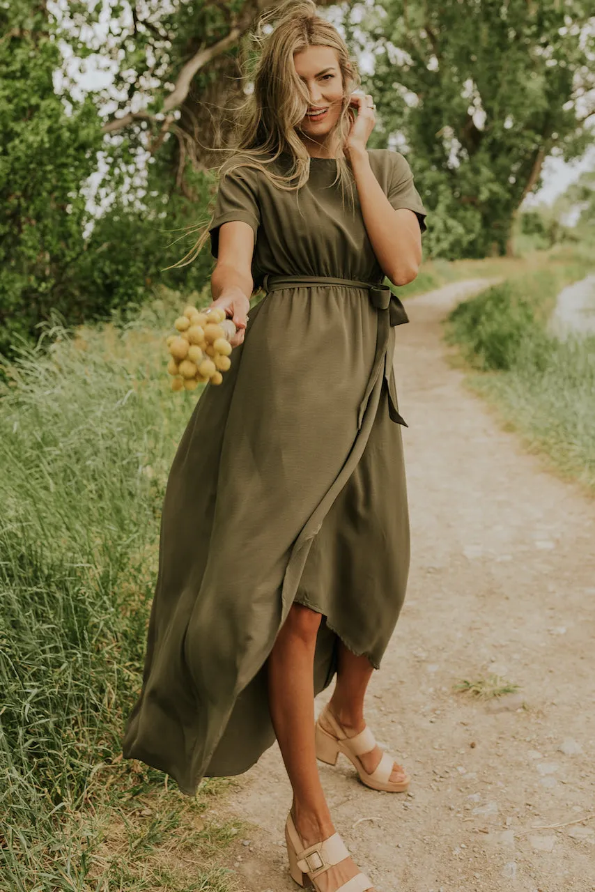 The Classic Taylor Jane Wrap Maxi