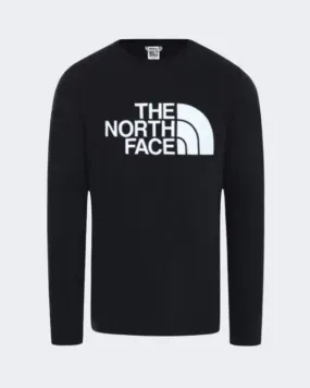 The North Face Half Dome Men Lifestyle Long Sleeve Black Nf0A4M8Mjk31