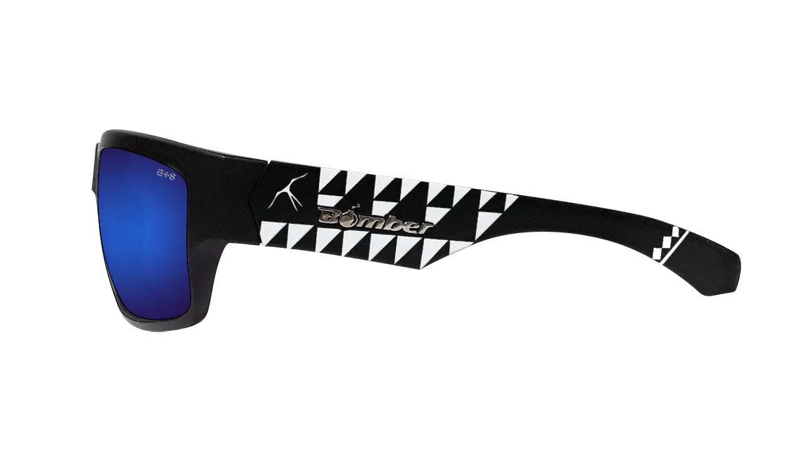 TIGER Safety - Polarized Blue Mirror Mana Series