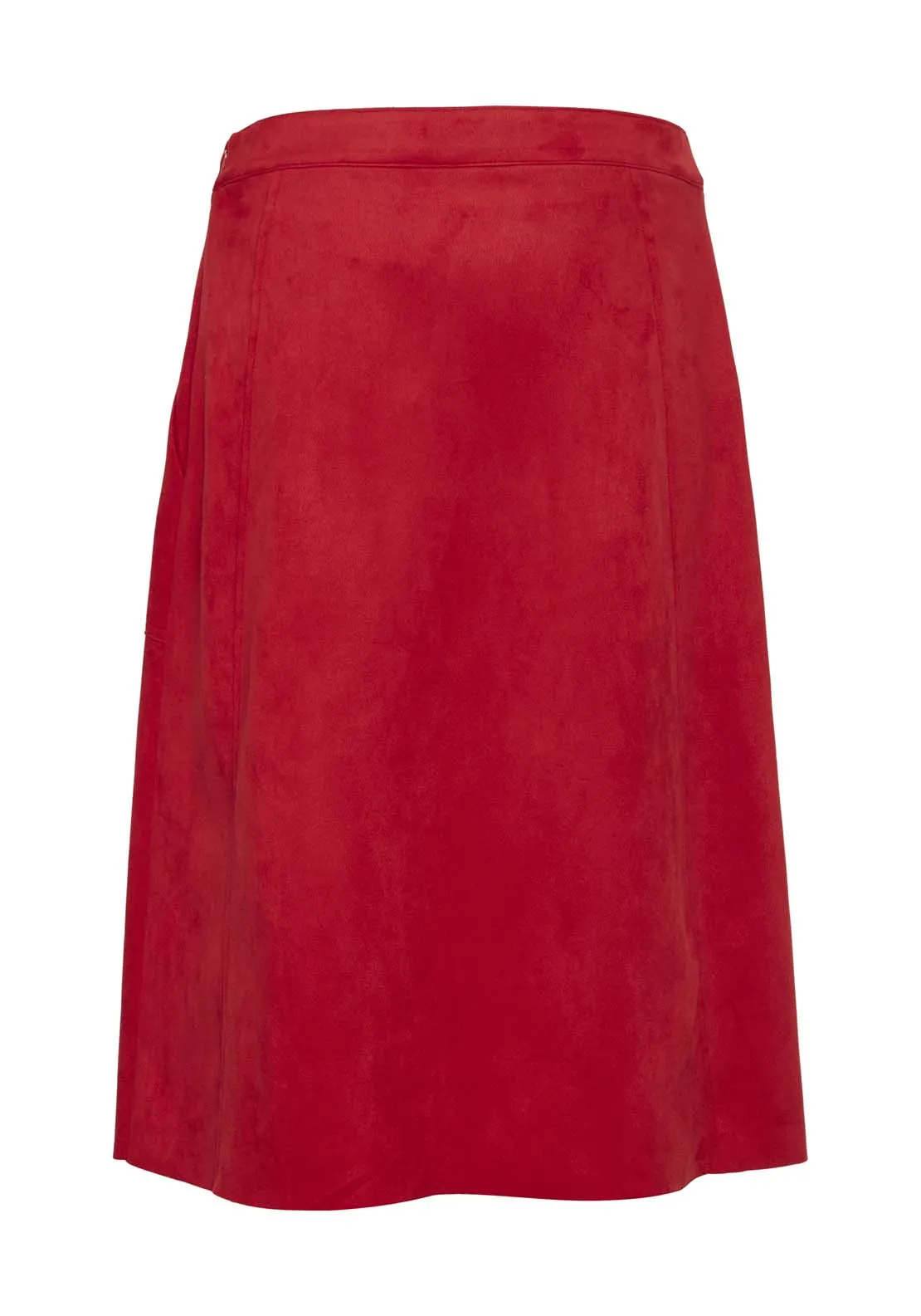 Tomira Midi Skirt - Scarlet Sage