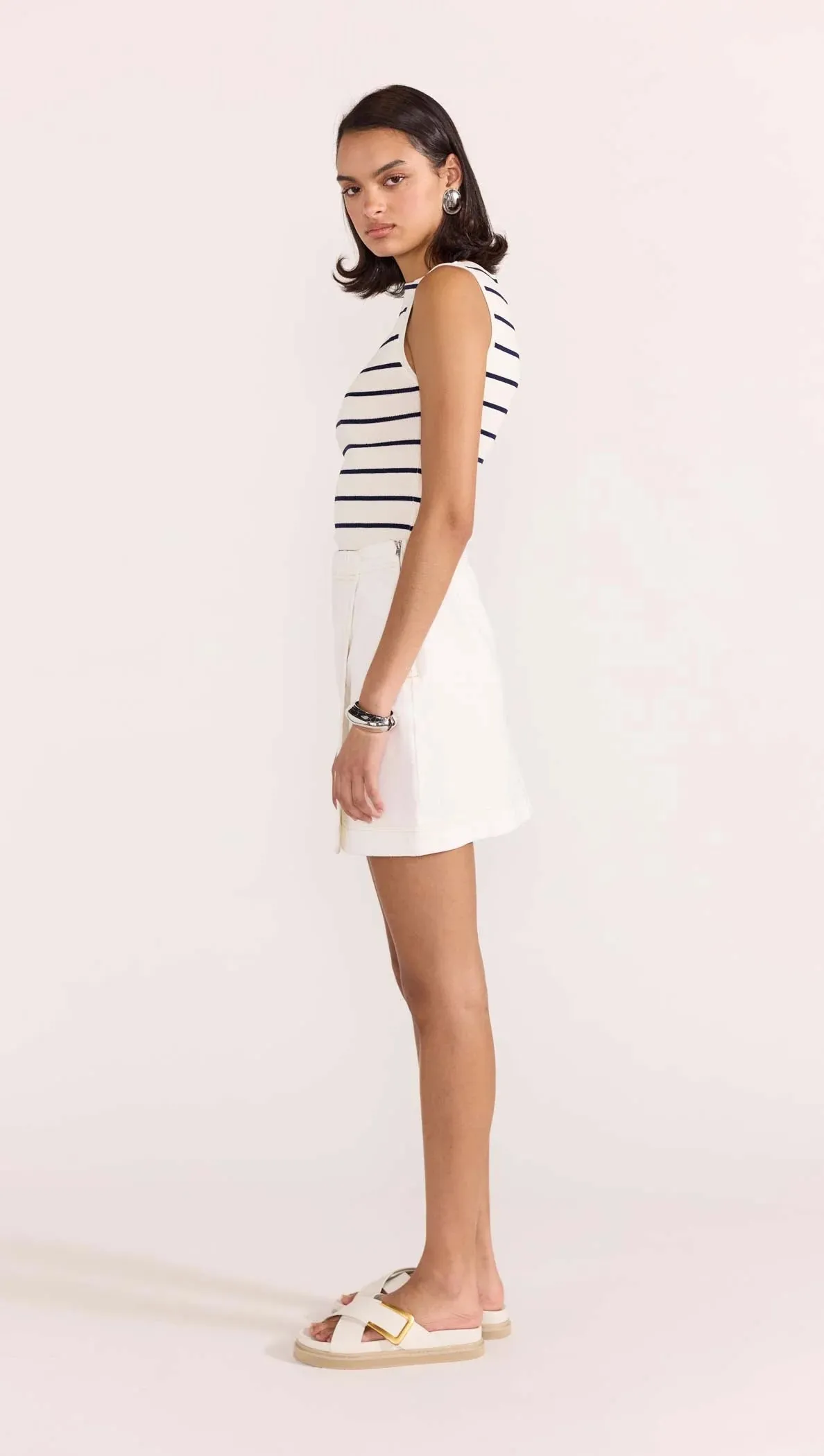 Uma Stripe Knit Tank