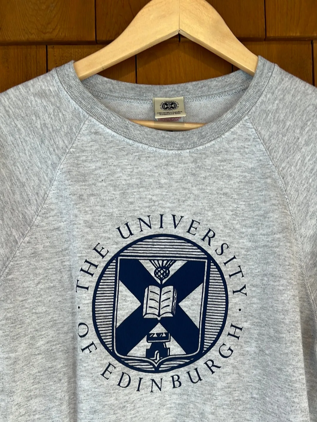 Vintage University of Edinburgh Raglan Sweatshirt