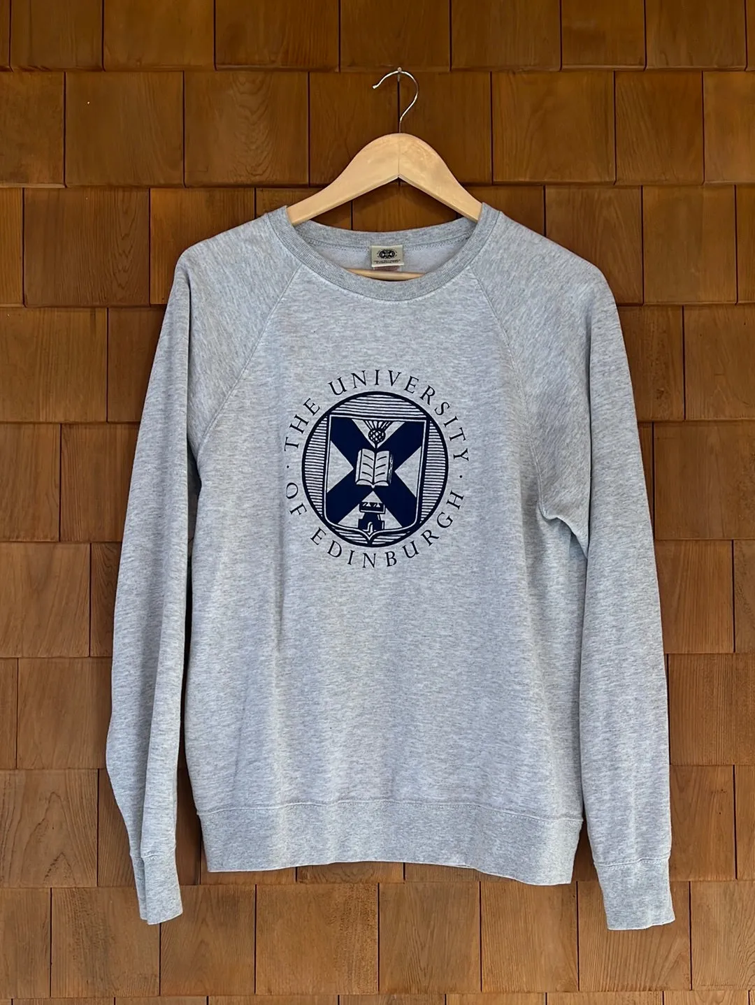 Vintage University of Edinburgh Raglan Sweatshirt