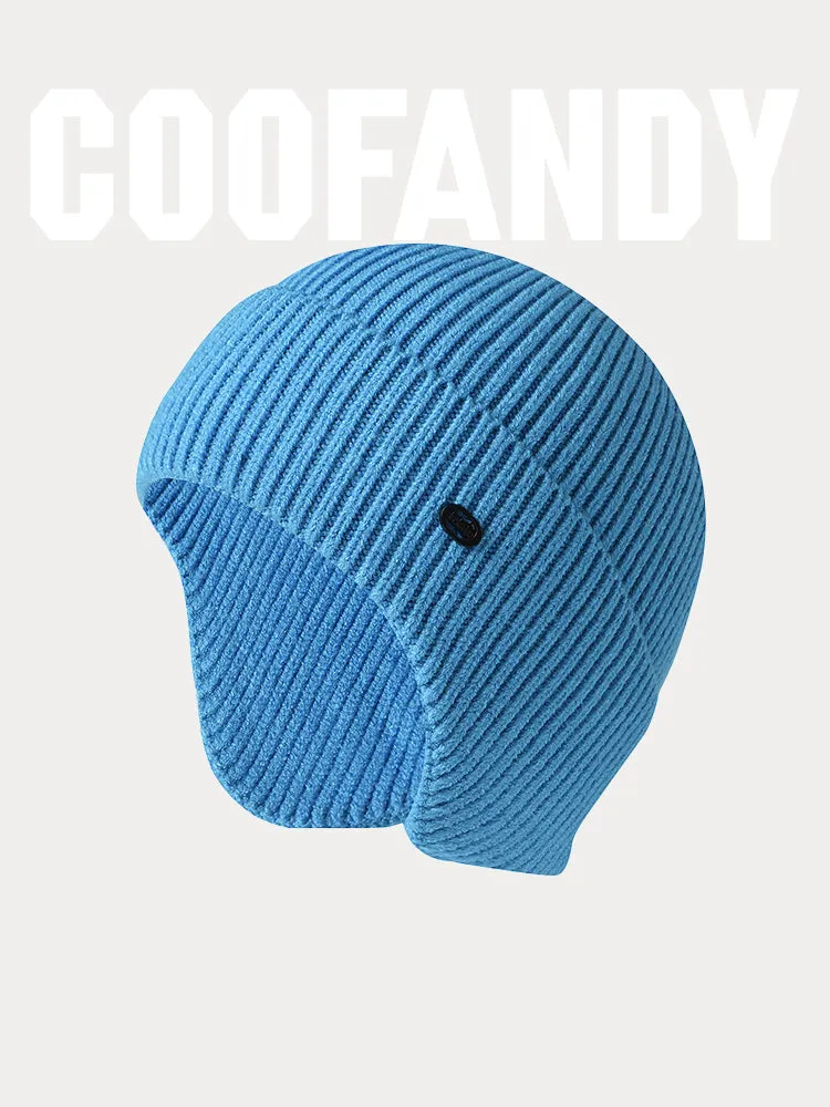 Windproof Ear Protection Knit Beanie