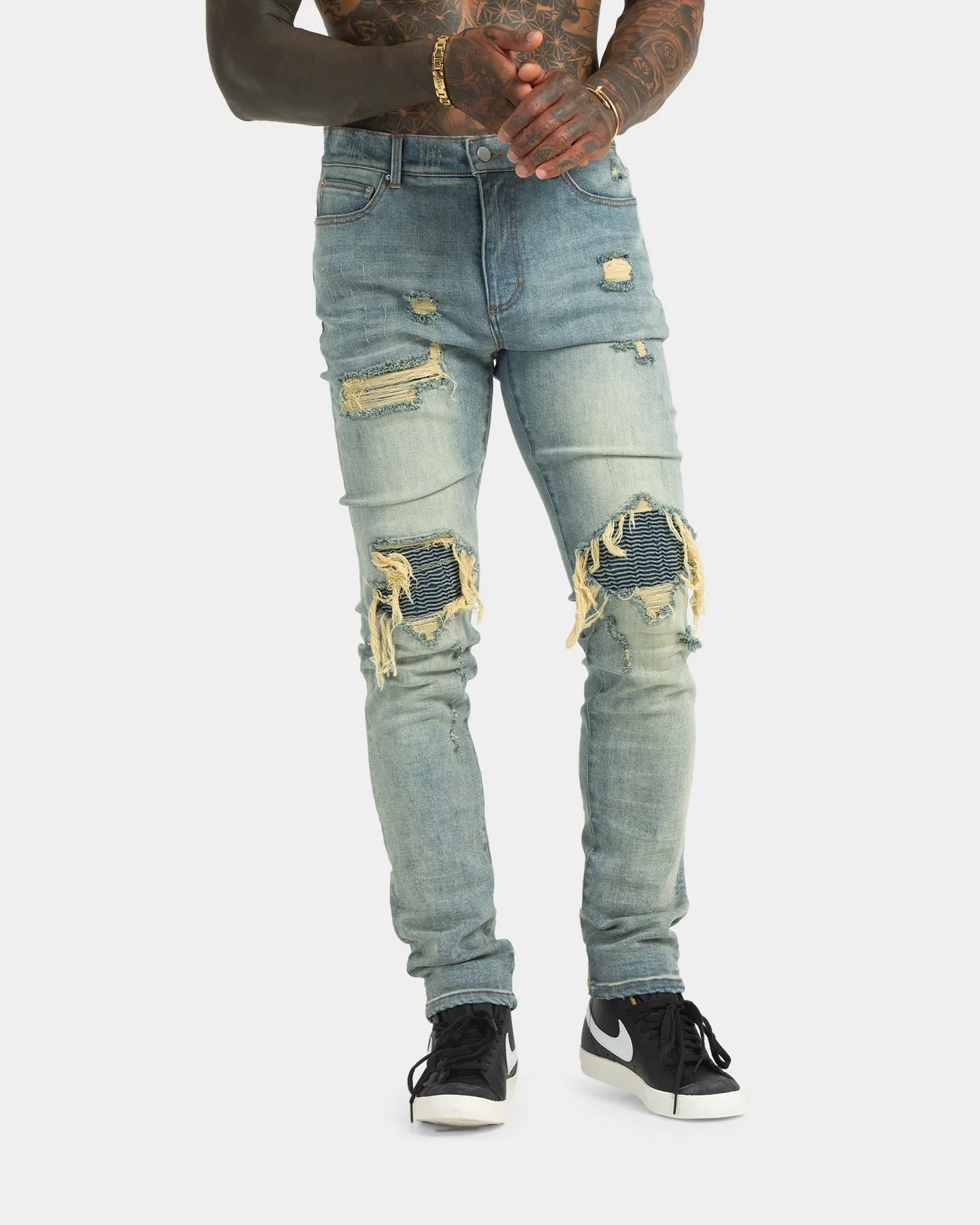 XXIII Tadeo Biker Jeans Blue